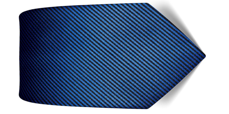 rMIX: Il Portale del Riciclo nell'Economia Circolare - Cravate classique et élégante pour homme, 8 cm x 15 cm, en pure soie bleu clair. #publicité