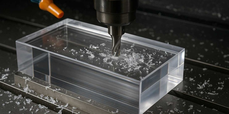 Lavorazione CNC del PMMA: dalla scelta del materiale all’innovazione sostenibile
