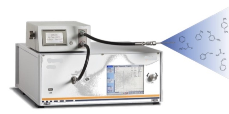 Instrumento para Análisis de aire con Cromatografía de Gases por Movilidad Iónica