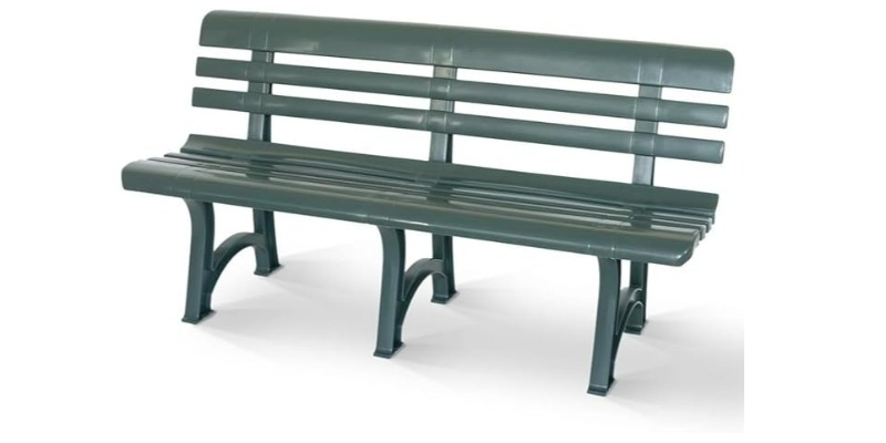 rMIX: Il Portale del Riciclo nell'Economia Circolare - Buy the Outdoor Plastic Bench for Garden and Interior - 3 or 4 Seats. #advertising