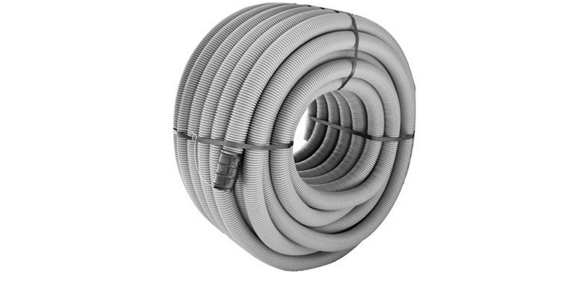 rMIX: Il Portale del Riciclo nell'Economia Circolare - Buy the flexible corrugated cable duct diameter 40 mm, 50 metres, grey. #ads