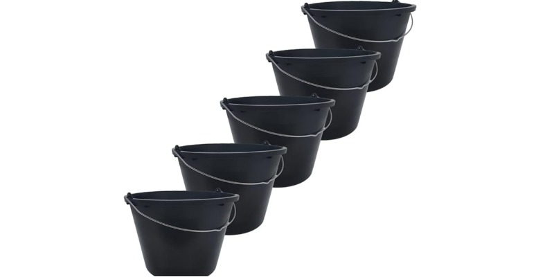 rMIX: Il Portale del Riciclo nell'Economia Circolare - Seau de maçon en plastique de 12 l pour mortier. #publicité