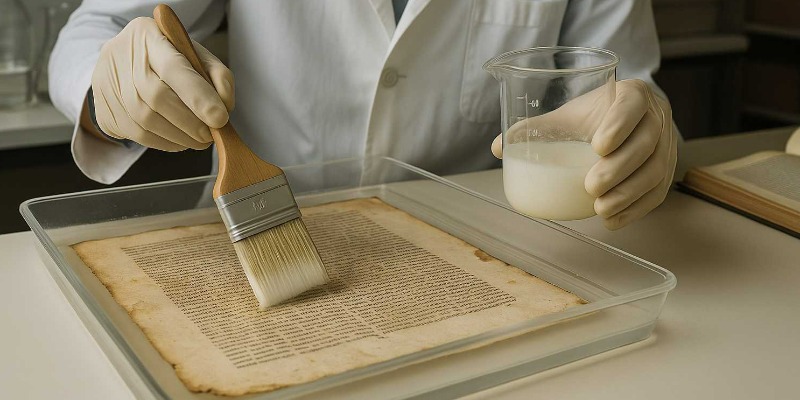 Conservación y recuperación de papel histórico: técnicas y perspectivas de desacidificación
