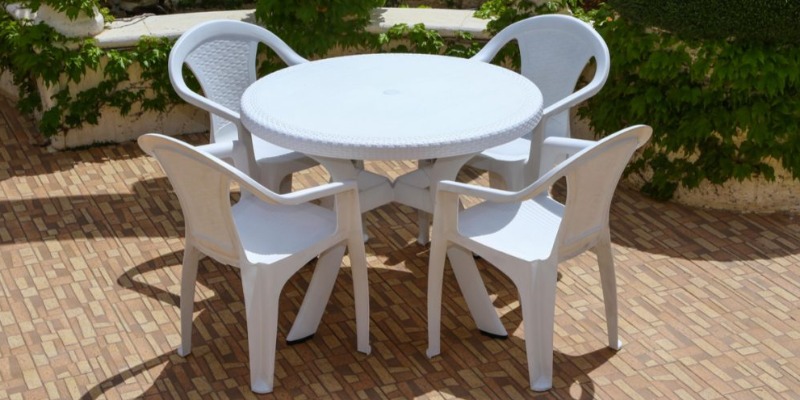 pp granule (polypropylene) recycled for garden tables without fillers