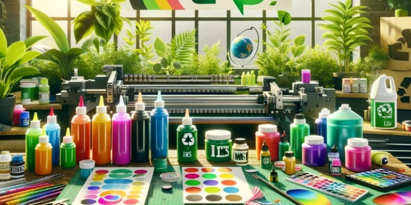 rMIX: Il Portale del Riciclo nell'Economia Circolare - Ecological Screen Printing Inks: Green Revolution in Printing