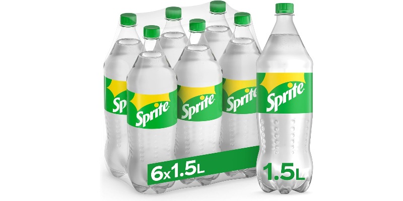 rMIX: Il Portale del Riciclo nell'Economia Circolare - Achetez Sprite – 6 Bouteilles de 1,5 L, Arôme Citron-lime, Faible Teneur en Sucre, Bouteille PET 100% Recyclable. #les publicités