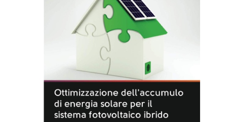 rMIX: Il Portale del Riciclo nell'Economia Circolare - Optimization of solar energy storage for hybrid photovoltaic system. #advertising