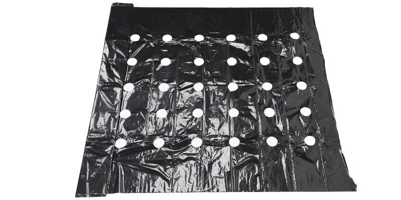 rMIX: Il Portale del Riciclo nell'Economia Circolare - Achetez le film de paillage de serre perforé noir haute ténacité durable. #publicité