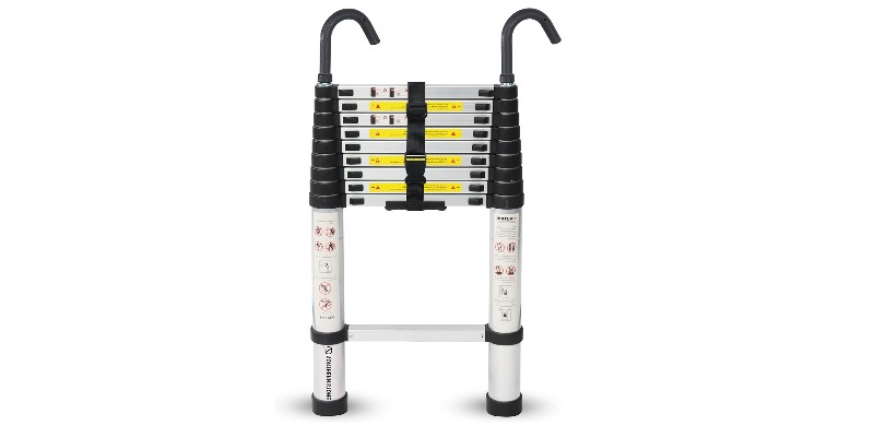 rMIX: Il Portale del Riciclo nell'Economia Circolare - Achetez l'échelle télescopique de 2,6 m en aluminium multi-usages, échelle extensible pliable et portable, charge maximale 150 kg. #publicité