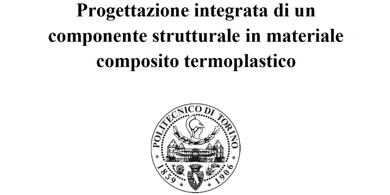 rMIX: Il Portale del Riciclo nell'Economia Circolare - Integrated design of a structural component in thermoplastic composite material