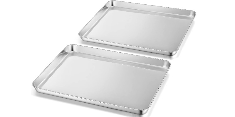 rMIX: Il Portale del Riciclo nell'Economia Circolare - Achetez le Set de 2 plaques à pâtisserie en inox (40,5 x 30,5 x 2,5 cm). #publicité