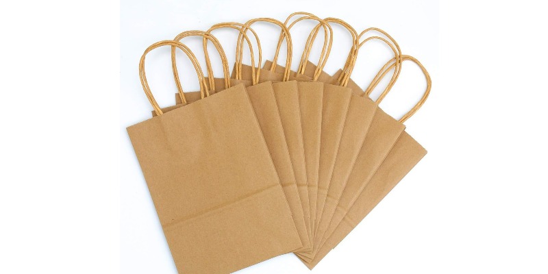 rMIX: Il Portale del Riciclo nell'Economia Circolare - Acquista sacchetti regalo in carta kraft con manici. #pubblicità