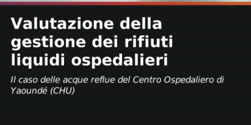 rMIX: Il Portale del Riciclo nell'Economia Circolare - Évaluation de la gestion des déchets liquides hospitaliers. #publicité