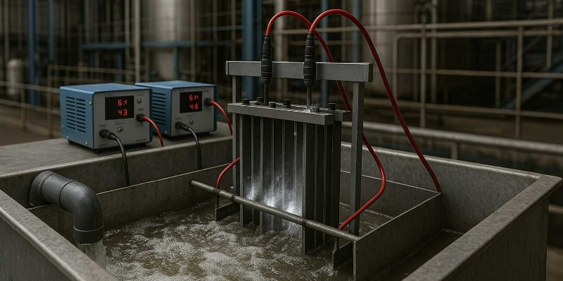 Elettro-ossidazione nelle acque reflue industriali: principi, vantaggi e applicazioni innovative