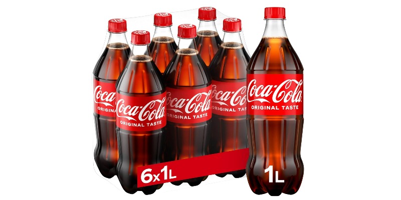 rMIX: Il Portale del Riciclo nell'Economia Circolare - Achetez Coca-Cola – 6 bouteilles de 1 L, toute la saveur originale de Coca-Cola dans une bouteille PET 100% recyclable. #les publicités