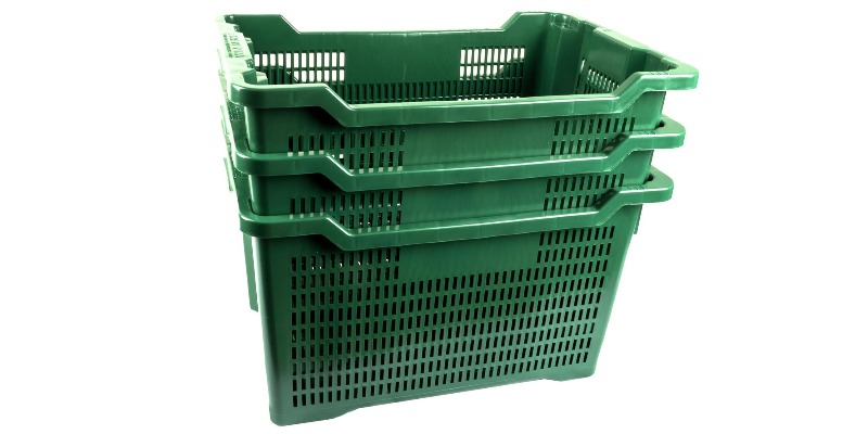 rMIX: Il Portale del Riciclo nell'Economia Circolare - Comprar Caja agrícola de plástico para frutas y hortalizas, 55x36x31cm. #publicidad