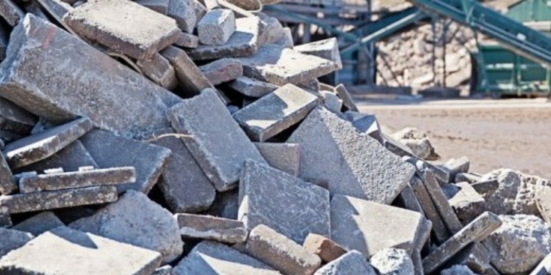 rMIX: Sorting and Recycling of Building and Road Rubble