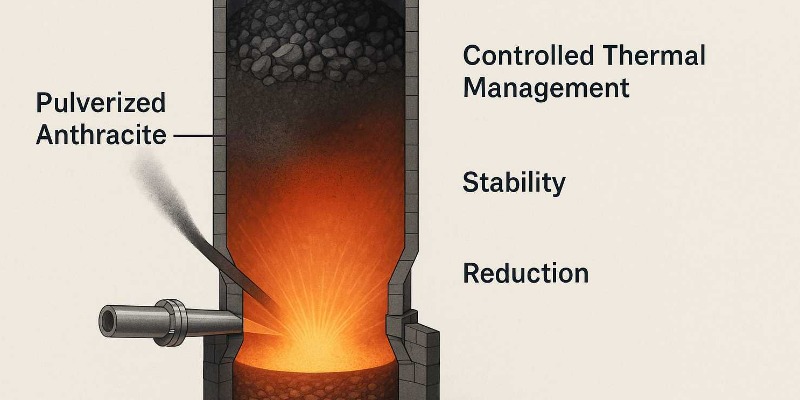 Anthracite Powder and Sustainable Products: The Present and Future of Blast Furnaces