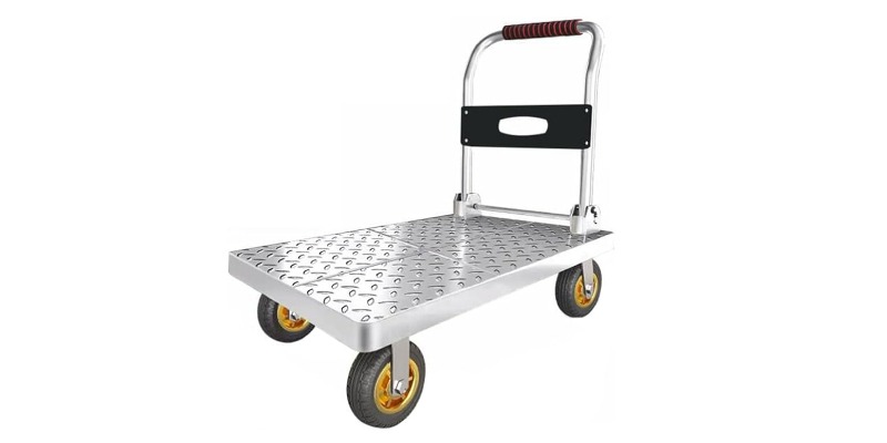 rMIX: Il Portale del Riciclo nell'Economia Circolare - Achetez le chariot avec plate-forme pour charges lourdes. #annonces