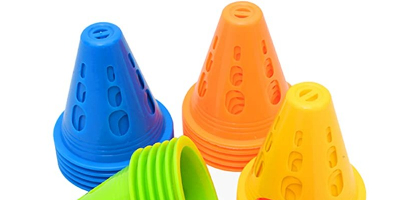 R&R: Coni in Plastica Riciclabile per Manifestazioni Sportive