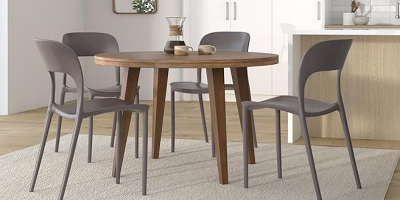 rMIX: Il Portale del Riciclo nell'Economia Circolare - Achetez la chaise empilable en polypropylène au design moderne, (L) 43x(P) 50x(H) 84 cm (Gris tourterelle, 4.#ads