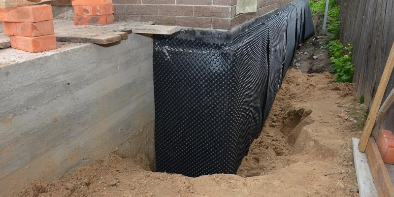rMIX: Il Portale del Riciclo nell'Economia Circolare - Membrane texturée HDPE 2x20 pour la protection et le drainage. #les publicités