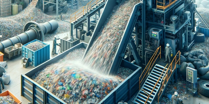 rMIX: Sélection et broyage de déchets plastiques pour des tiers