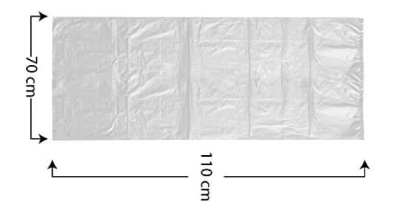 rMIX: Il Portale del Riciclo nell'Economia Circolare - Vendita di Sacchi spazzatura colore trasparenti per raccolta indifferenziata immondizia cm 70x110 (110 litri) 350 pezzi