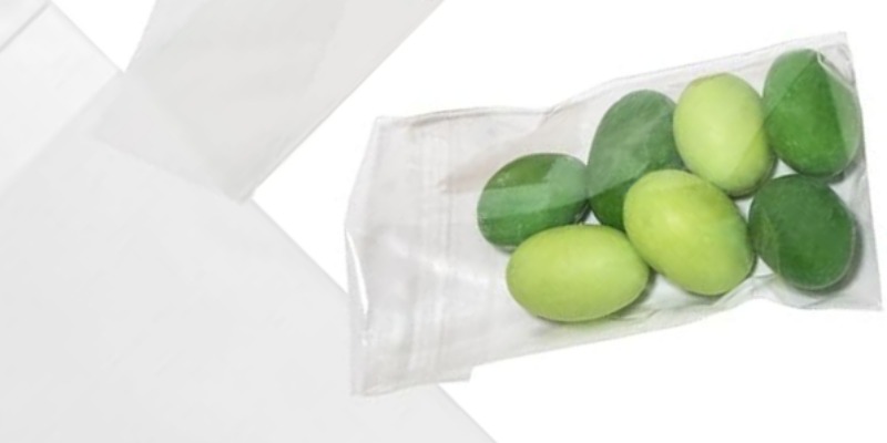 rMIX: Il Portale del Riciclo nell'Economia Circolare - Achetez 100 petits sachets transparents pour confettis et aliments, pour aliments en cellophane avec fermeture adhésive - 6 x 10 cm. #les publicités