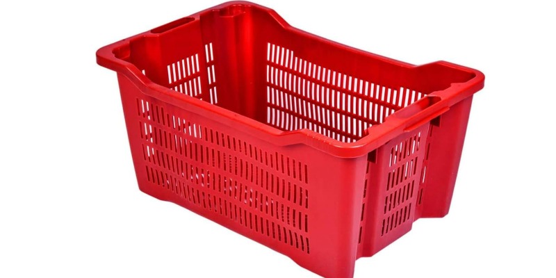 rMIX: Il Portale del Riciclo nell'Economia Circolare - Stackable, open plastic agricultural boxes for olives. #advertising