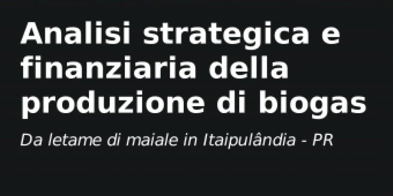 rMIX: Il Portale del Riciclo nell'Economia Circolare - Análisis estratégico y financiero de la producción de biogás.