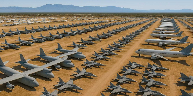 https://www.rmix.it/ - The Boneyard: il più grande cimitero di aerei al mondo