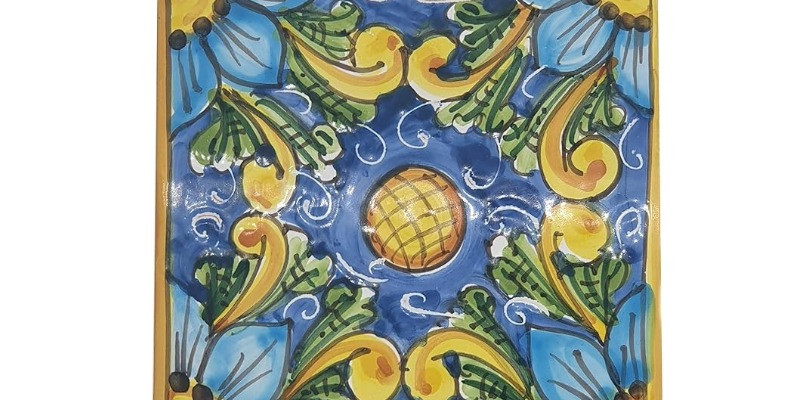 rMIX: Il Portale del Riciclo nell'Economia Circolare - Comprar AZULEJO CERÁMICO SICILIANO - Hecho y Pintado a Mano - 15 x 15 x 0,8 CM. #anuncios