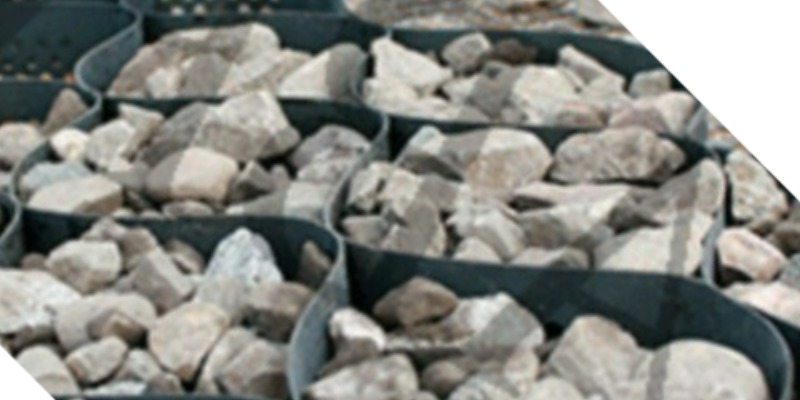 rMIX: Geogriglia in Polietilene Riciclabile a Nido d'Ape