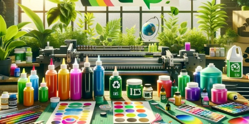 rMIX: Il Portale del Riciclo nell'Economia Circolare - Ecological Screen Printing Inks: Green Revolution in Printing
