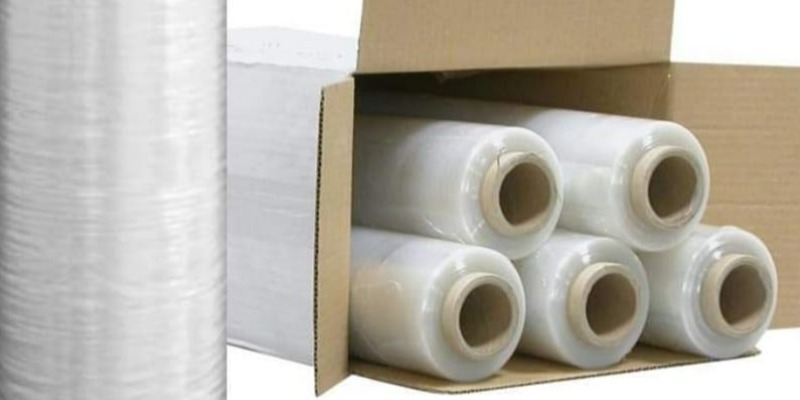 rMIX: Il Portale del Riciclo nell'Economia Circolare - Buy 6 REELS of Polyethylene Film for PackagingH 50 cm in a 400 m roll. thickness 23 microns weight 2.4 kg. #advertising
