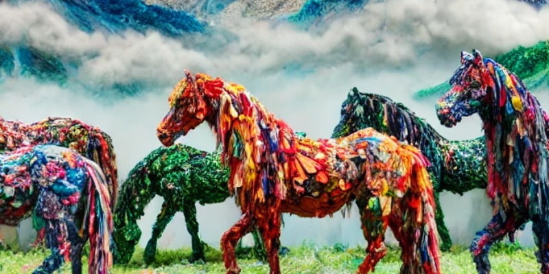 rMIX: Il Portale del Riciclo nell'Economia Circolare - Digital Art Images: Plastic Rebirth. The Sustainability Pack