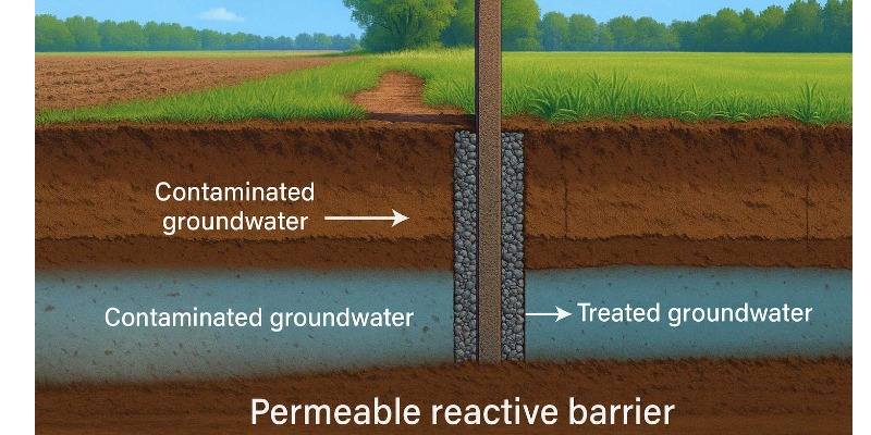 Permeable reactive barriers: a sustainable solution for groundwater remediation