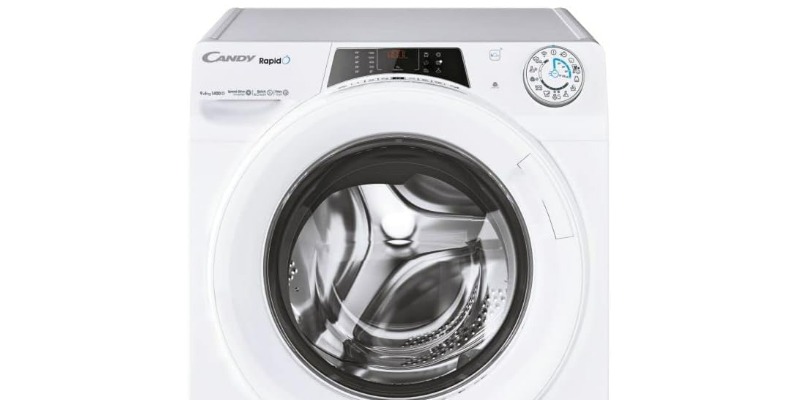 rMIX: Il Portale del Riciclo nell'Economia Circolare - Achetez le Lave-linge séchant Candy RapidÓ ROW4964DWMST/1-S, 9+6 Kg, 1400 RPM, Wi-Fi + BLE, Connecté, Démarrage différé, Détecteur de Kg, Classe A, 60x58x85 cm. #annonces