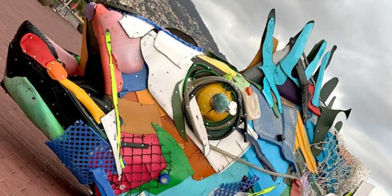 https://www.rmix.it/ - rMIX: Opera d'Arte con Plastica Riciclata - Pesce