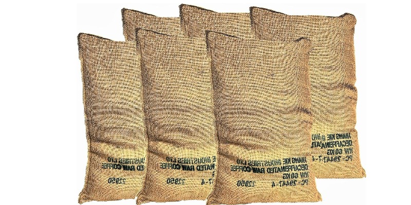 rMIX: Il Portale del Riciclo nell'Economia Circolare - Achetez les Grands sacs en jute recyclé - Pack de 6 unités de 70X100 60Kg - Pour le jardinage et la décoration. #les publicités