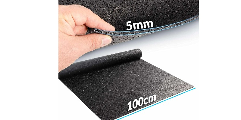 rMIX: Il Portale del Riciclo nell'Economia Circolare - Achetez le tapis antidérapant pour le chantier, pour terrasses, anti-vibration, en caoutchouc, dimensions 150 x 100 cm, épaisseur 0,5 cm. #publicité