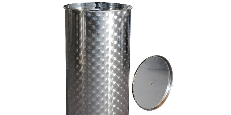rMIX: Il Portale del Riciclo nell'Economia Circolare - Achetez le réservoir à vin en acier inoxydable avec flotteur d'huile de 50 à 1000 lt. #annonces