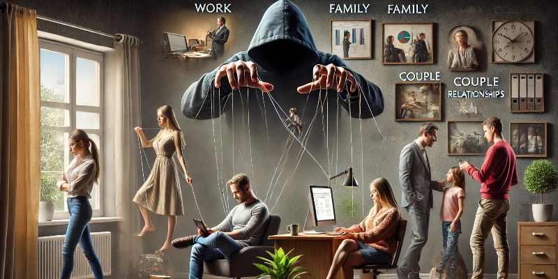 Le manipulateur dans les relations : comment se reconnaître et se défendre dans les domaines social, professionnel, familial et de couple