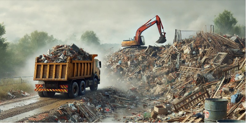 Trop de déchets de construction sont éliminés illégalement: un problème mondial à résoudre