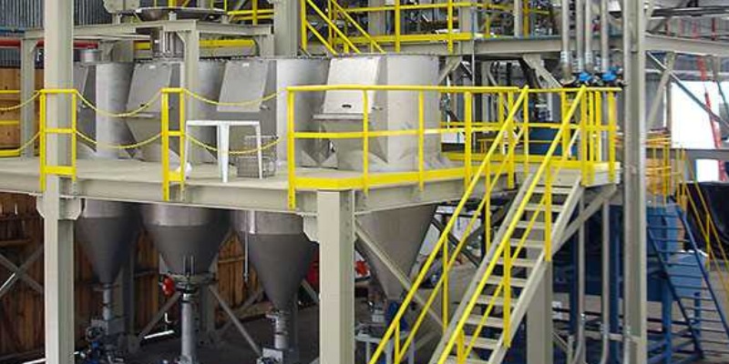 rMIX : Installations pour le Transport de Matières Premières Solides et Liquides