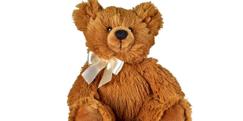 Tarjeta De Pronta Recuperación Hecha A Mano. Osito De Peluche