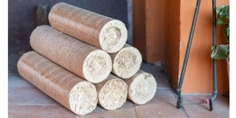 rMIX: Il Portale del Riciclo nell'Economia Circolare - Vente de bûches de bois de hêtre, 10KG, briquettes pour poêles et cheminées