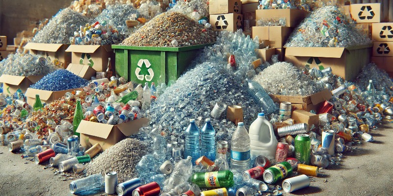 Italia leader nel riciclo degli imballaggi: 11,7 milioni di tonnellate di materie vergini risparmiate nel 2023